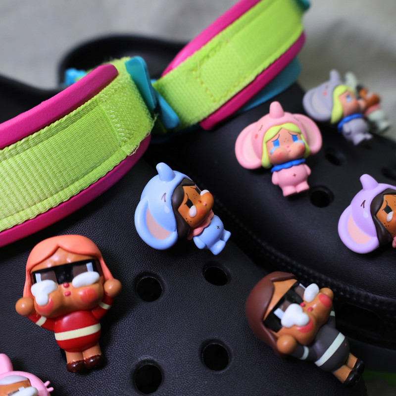 POP MART Khóa giày Zhibixing series hình bé voi, phụ kiện lỗ khóa tháo rời cho crocs