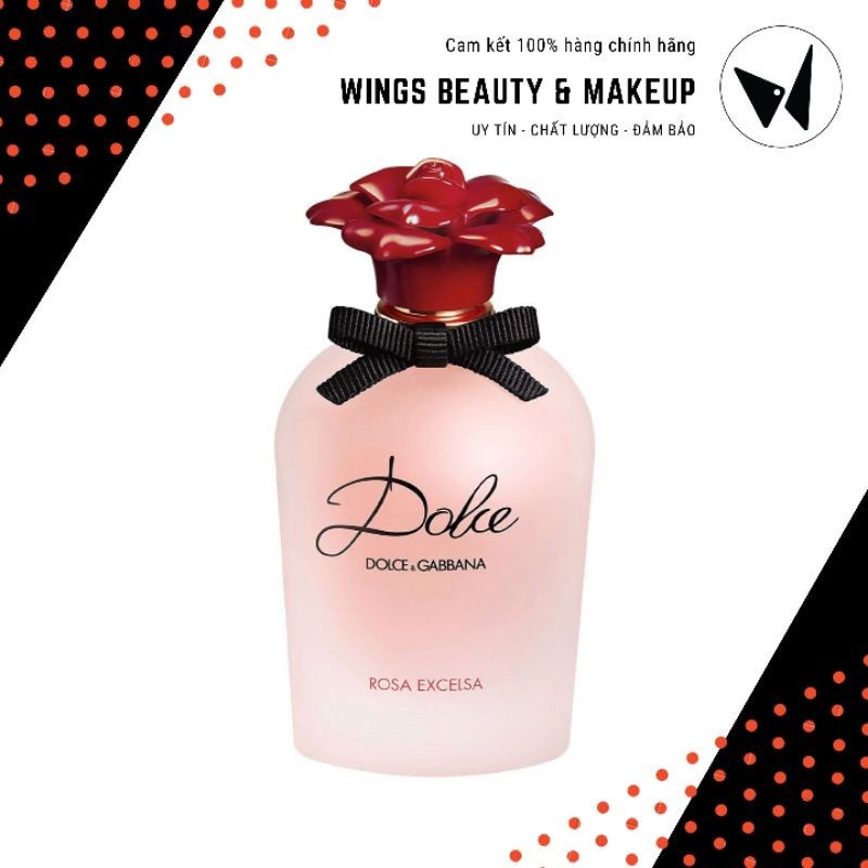 (Auth) DOLCE & GABBANA Nước hoa nữ Rosa Excelsa Eau De Parfum | Shopee ...
