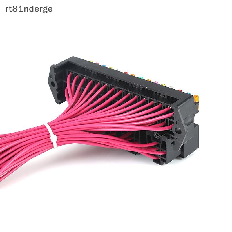 Ge Ô Tô 15 Vòng Hộp Cầu Chì Đa Vòng Master Hộp Điều Khiển Dây Đồng Dày Giá Đỡ Cầu Chì Có Rơ Le n