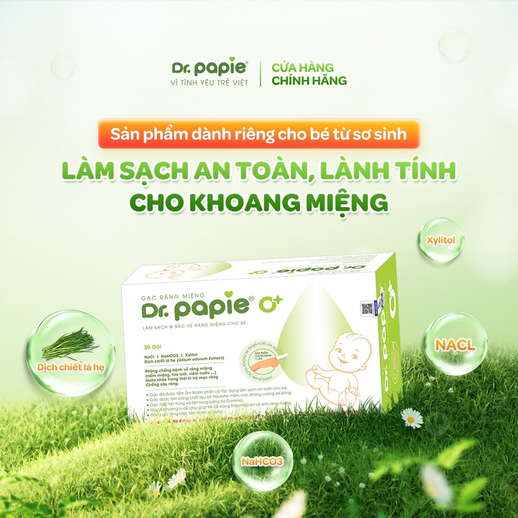 Combo Tắm Gội Mát Da Giảm Rôm Sảy, Vệ Sinh Khoang Miệng Ngừa Tưa Lưỡi Cho Bé Sơ Sinh