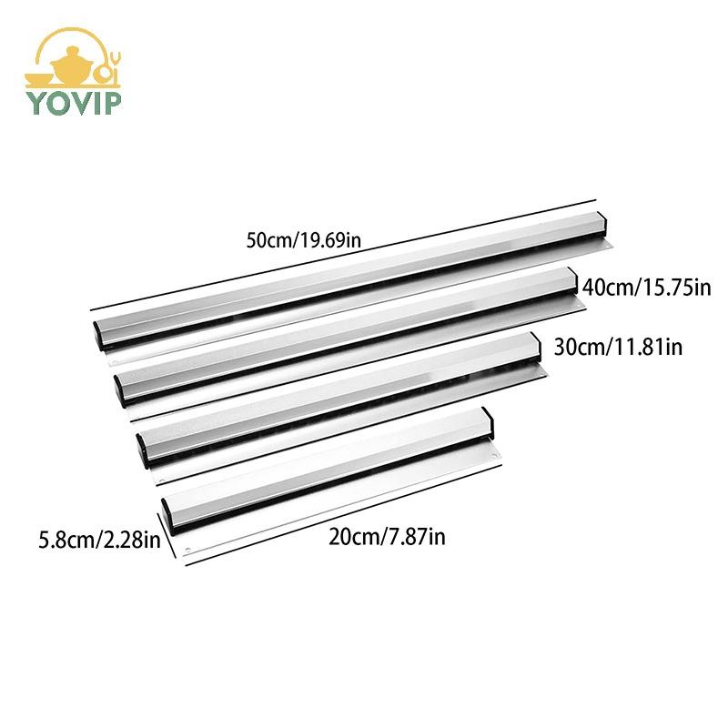 YOVIP 20 / 30 / 40 / 50cm Thẻ Hóa Đơn Giá Treo Thanh Nhà Bếp Đặt Hàng Giá Đỡ Tài Liệu Dụng Cụ Nhà Bếp Vé Kẹp Giấy Tổ Chức VN