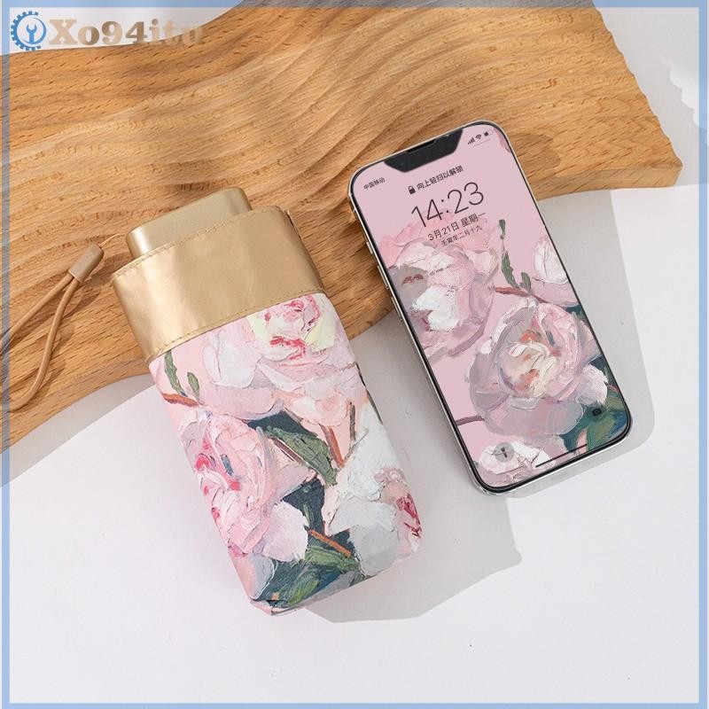 XOITU 1 Chiếc Ô Chống Nắng Nữ Di Động Và Phong Cách Dù Dù Dù Ngoài Trời Convinient Năm Ô Gấp Có Chống Tia UV VN