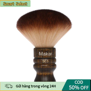 Cọ Đa Năng Phủi Tóc & Vệ Sinh – Tay Cầm Gỗ, Lông Mềm, Dùng Cho Salon & Thiết Bị Điện Tử