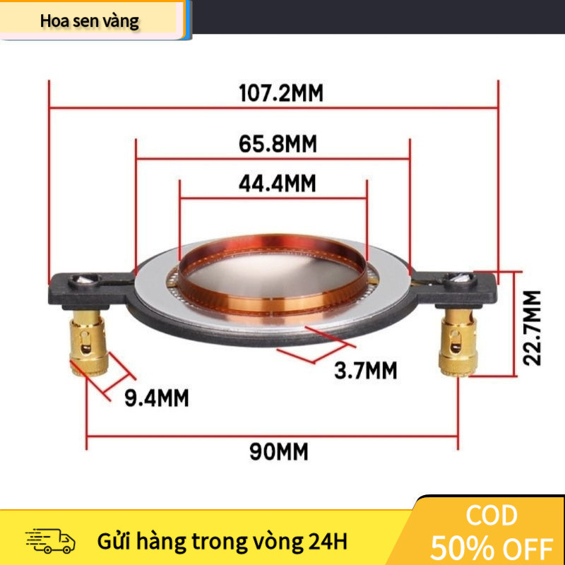 【24H】Màng Coil Treble Titan 450 – Cuộn Dây 44.4mm, Phụ Kiện Thay Thế Cho Loa Siêu Treble