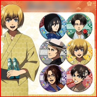 GC9 Attack on Titan Laser Silver Onion Double Flash huy hiệu quà tặng cho bạn gái Anime ngoại vi CG9