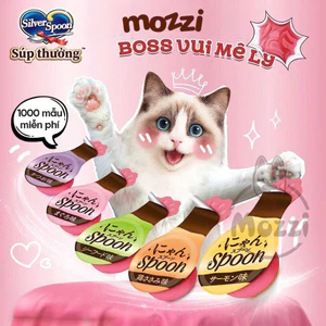 Súp thưởng Silver Spoon cho mèo dạng thìa