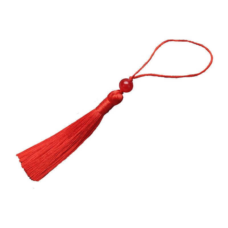 (5 cái)Tua rua cổ trang Trung Hoa 7cm đính cườm. Đạo cụ biểu diễn