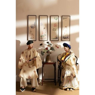Cặp Áo Cưới Nhật Bình Cưới, Áo Nhật Bình Chất Liệu Vải Cao Cấp,Việt Phục Cổ Trang Giao Thuỷ