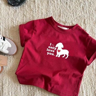 Mùa Hè Cotton Nguyên Chất Bé Gái Áo Thun Tay Ngắn Hoạt Hình Bunny In Trẻ Em Tất Cả Trận Đấu Nửa Tay Midd