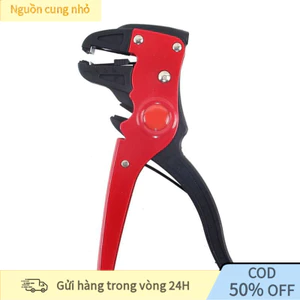 Kìm Tước Dây Cáp Tự Động Có Điều Chỉnh - Cắt Dây Điện, Tách Vỏ Dây Nhanh, Gọn, Không Làm Hỏng Lõi
