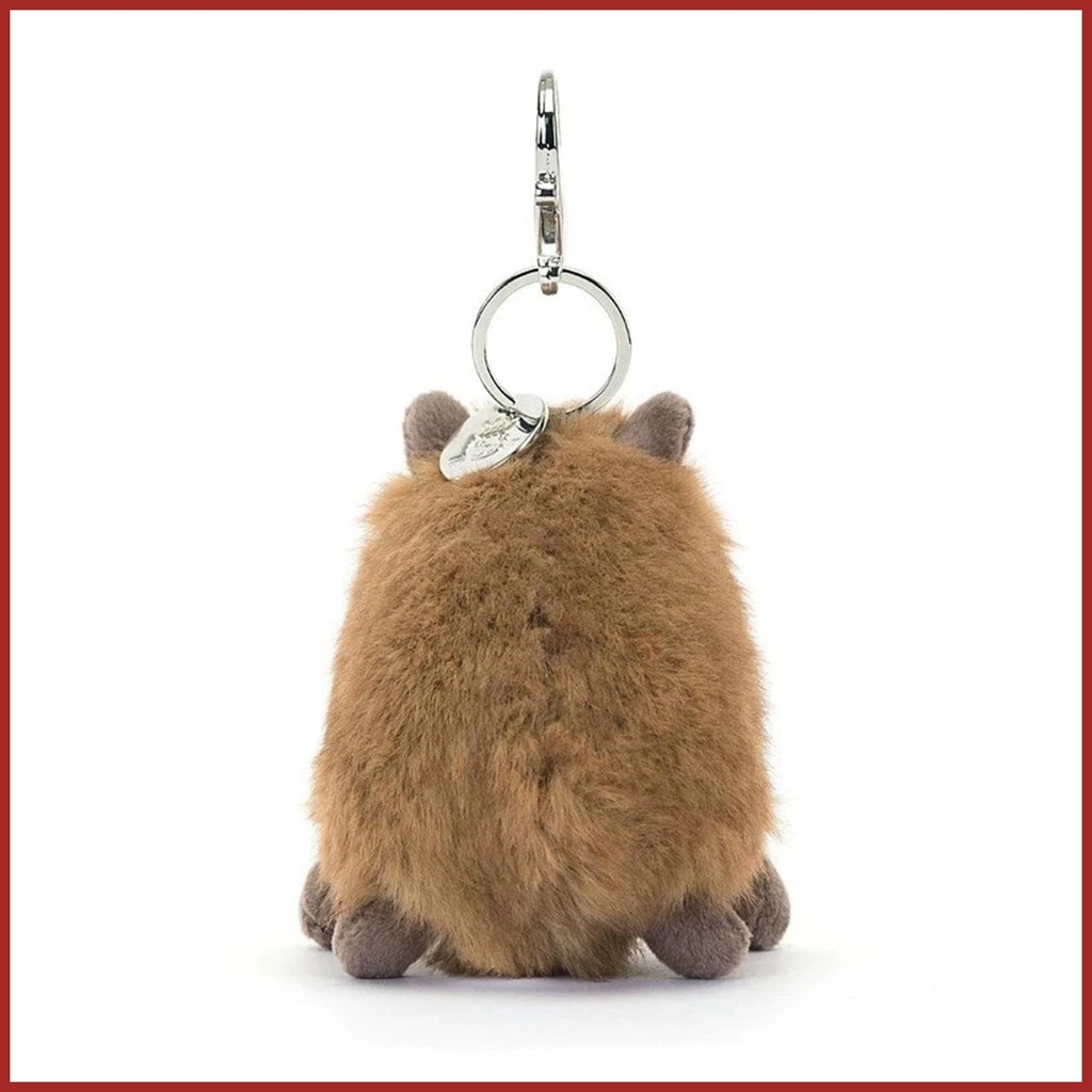 Dành Cho Jellycat Thú Nhồi Bông Móc Khóa Đáng Yêu Capybara Sang Trọng Ba Lô Mặt Dây Chuyền Thú Nhồi Bông Dễ Thương Móc Khóa Cho koapavn