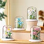 Các Khối Xây Dựng Lắp Ráp Hoa Giáo Dục Lắp Ráp Bộ Đồ Chơi Để Bàn Phụ Kiện Quà Tặng Người Yêu，Có giá đỡ đèn