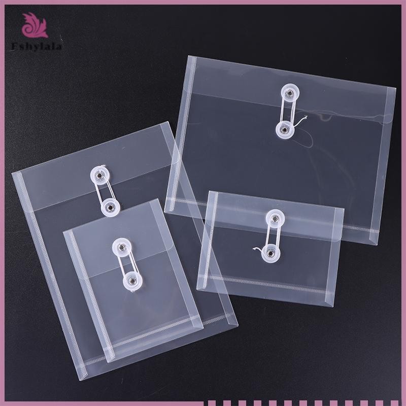2 Cái A4 / A5 / A6 Size File Folder Organizer PP Túi đựng tài liệu trong suốt chống thấm nước cho trường học Đồ dùng văn phòng Văn phòng phẩm [MỚI]