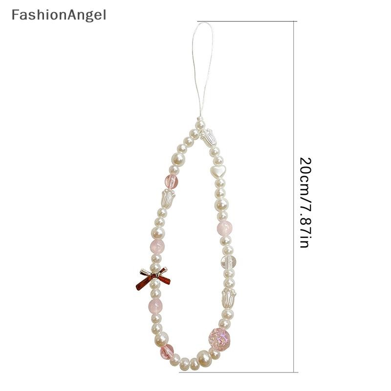 FashionAngel Ngọc Trai Tình Yêu Mặt Dây Chuyền Móc Khóa Đính Hạt Dây Điện Thoại Trang Trí Phụ Kiện Quà Tặng Ngăn Ngừa Mất Điện Thoại Di Động Dây VN