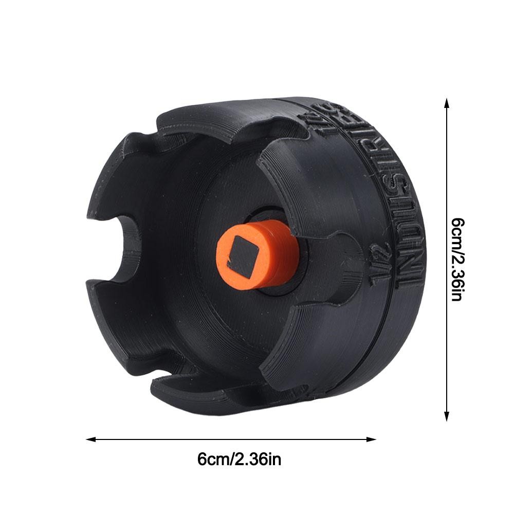 YOFFOR Nut Extractor Tool Không bao gồm tuốc nơ vít Hạt nhựa Dây kéo Phụ kiện máy khoan, Loại bỏ nhanh chóng Dụng cụ nhổ bu lông di động Sửa chữa máy móc