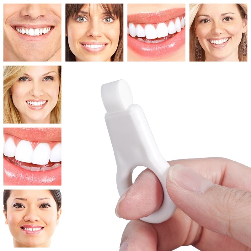 3 Cái / bộ Bàn Chải Làm Sạch Răng Bọt Biển Để Loại Bỏ Vết Bẩn Răng Đen Và Thiết Bị Làm Sạch Răng