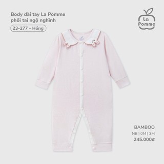 La pomme AW2025 BST Body dài tay La Pomme cho bé T8.4