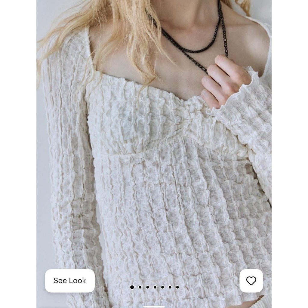 ÁO DÀI TAY NHĂN PULL&BEAR 3245/306