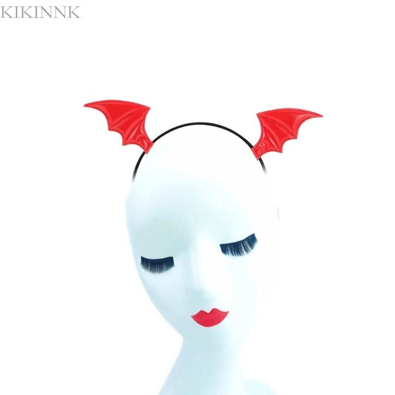 KIKIN Chocker và Bông Tai Kẹp Tóc Đen Phong Cách Gothic, Perfect Cho cosplay hoặc sinh nhật