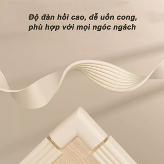 【BabyJoy】Dải Băng Xốp Chống Va Chạm,2M Dải Băng Xốp Bọc Cạnh Bàn Dày,giữ an toàn cho bé