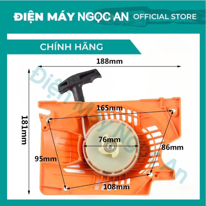 【48h】【COD】Bộ Khởi Động ,Chụp Giật, Ốp Giật ,Máy Cưa Xích 5200, 5800, 5900 máy cưa xích cưa xích cưa máy