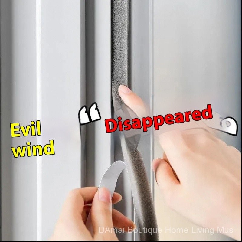 Miếng Miếng Dán - Cửa Hộ Gia Đình Cửa Sổ Niêm Phong Dải Cửa Khoảng Cách Cửa Chống Gió Cách Âm Dải Tủ Cửa Trượt Giảm T...