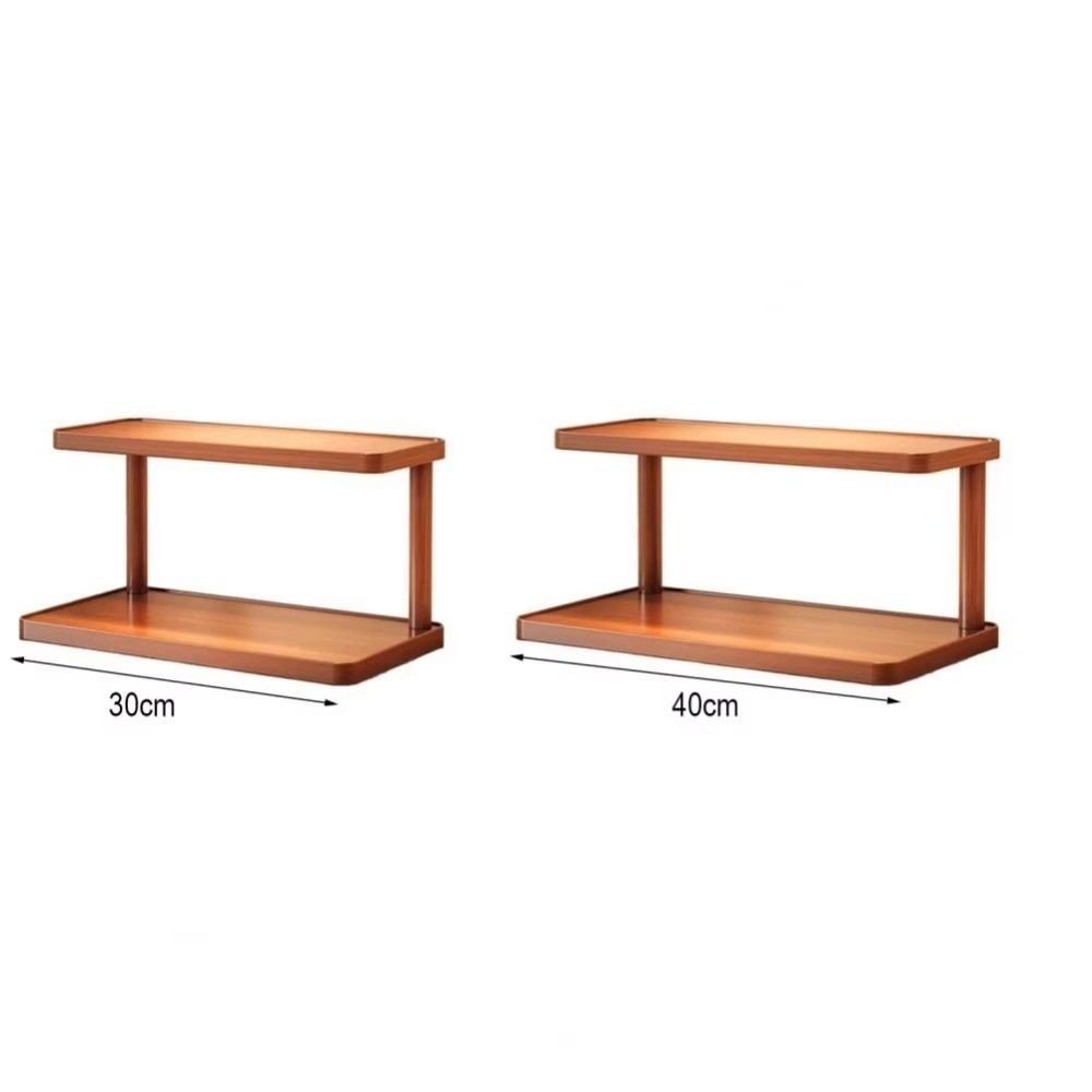 Giá để đồ để bàn SNUGHOUSE, Kệ đồ ăn bền bằng gỗ, Giá đỡ cốc đa năng Mini Phụ kiện gia đình