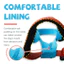 HamshMoc Pet Muzzle Nhẹ Nylon Snout Bảo Vệ Tác Động Đệm Thiết Kế Giải Phẫu Dễ Dàng Bật Tắt Khóa
