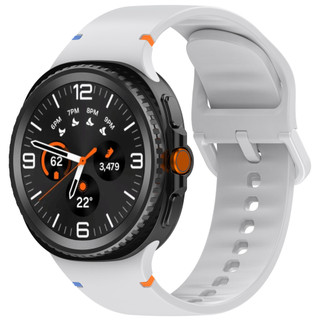 Dây đeo silicon thể thao ngoài trời cho Samsung Galaxy Watch 8 44mm 40mm Dây đeo vòng tay cổ điển 46mm