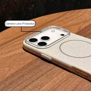[JLK] Ốp Điện Thoại Từ Tính IMD Lấp Lánh Sang Trọng Cho iPhone 17Air 16 E 15 14 13 17 Pro Max Vỏ Cứng Chống Sốc