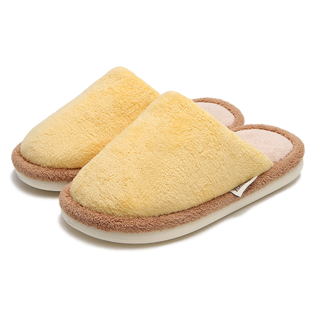 XIXITIAO Dép Cotton Mùa Đông Nhật Bản Thời Trang Nam Nữ Cặp Đôi Thời Trang Nhà