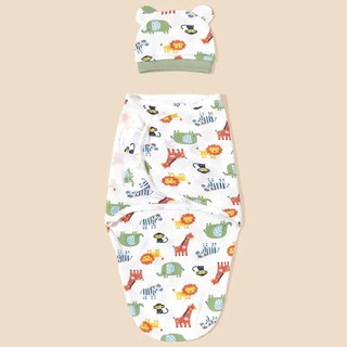FILL Baby Swaddle Wrap, Túi ngủ sơ sinh bằng vải Cotton mềm, Bán chạy có thể điều chỉnh ấm áp chống đá Sơ sinh quấn Unisex Trẻ sơ sinh