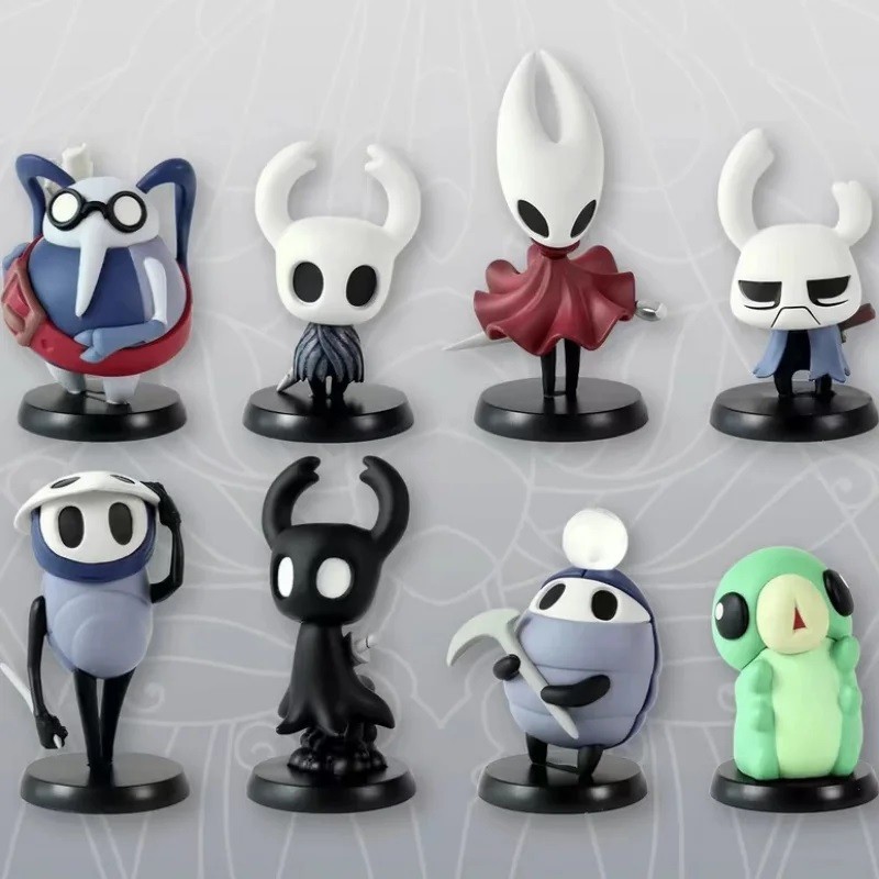 6 Cái / gói Hollow Knight Silksong Hình 6-8cm Hornet Mô Hình Chơi Game Ngoại Vi Máy Tính Để Bàn Đồ Trang Trí Đồ Chơi Trẻ Em