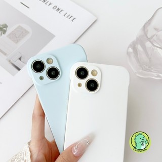 Ốp Điện Thoại Không Vành Cho Redmi Note 13 12 Pro Plus 12 Turbo 11 8 Pro 10 5G Poco X6 X5 X3 GT Ốp Lưng Kinh Doanh Đơn Giản Macaron Màu Kẹo Chống Sốc Mỏng Ánh Sáng Cứng Vỏ Điện Thoại