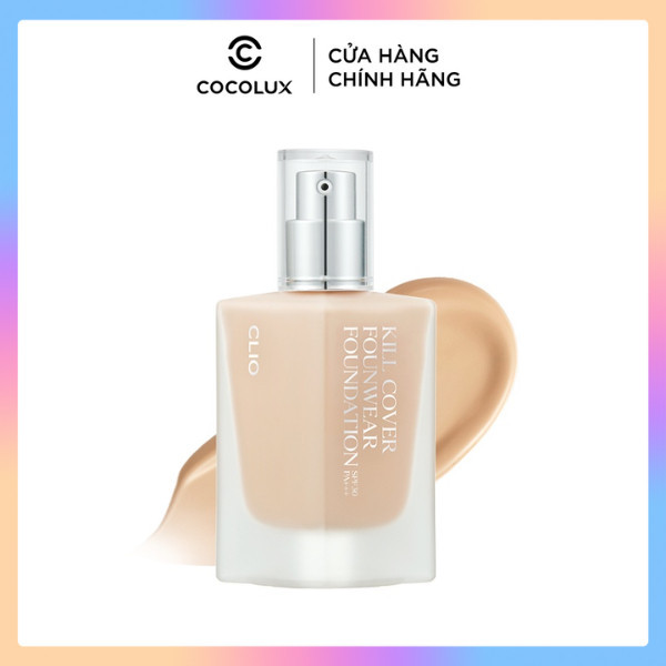 Fond De Teint CLIO Kill Cover 38g - K-Beauty - Texture Liquide - PAO 12 Mois