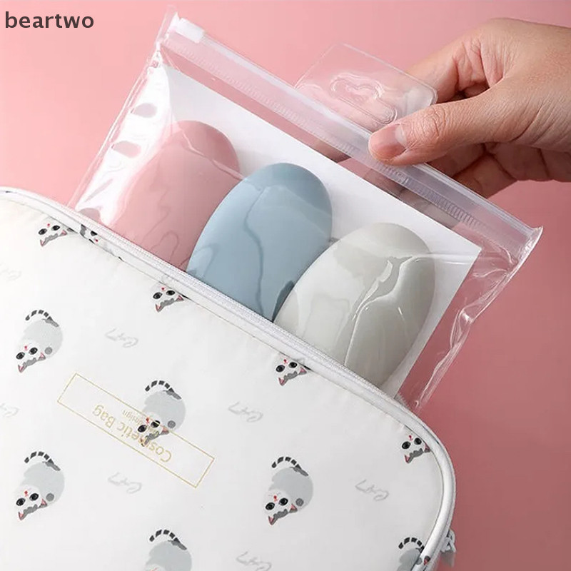 < Beartwo > 1 / 3 Bộ Chai Du Lịch Có Thể Đổ Lại Dầu Gội Sữa Tắm Ống Gel Mỹ Phẩm Trống Hộp Đựng Chất Lỏng Di Động Dụng Cụ Đổ Lại Đẹp