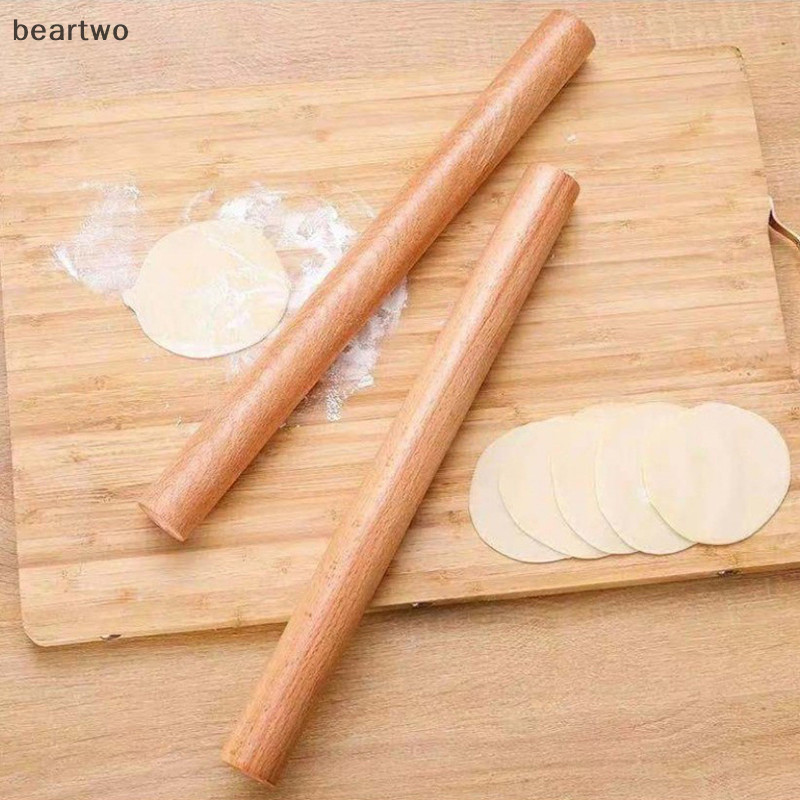 < Beartwo > 1 Cán Pin Làm Bánh Pasta Bánh Bao Fondant Bột Cuộn Dụng Cụ Nhà Bếp Đẹp