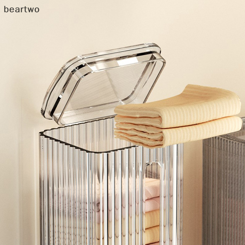 < Beartwo > Hộp sắp xếp lưu trữ cho quần lót và tất, Hộp đựng đồ treo tường, Hộp đựng túi nhựa đựng rác nhà bếp Đẹp