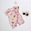 LPMom Bộ body ngắn tay nút chéo hoat tiết đáng yêu cho bé 3-9kg Gối BéBi SHOP