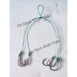 Chùm nho 4, 6 có lưỡi buộc sẵn hàng tốt đẹp câu cá