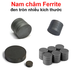 Nam châm Ferrite đen tròn nhiều kích thước