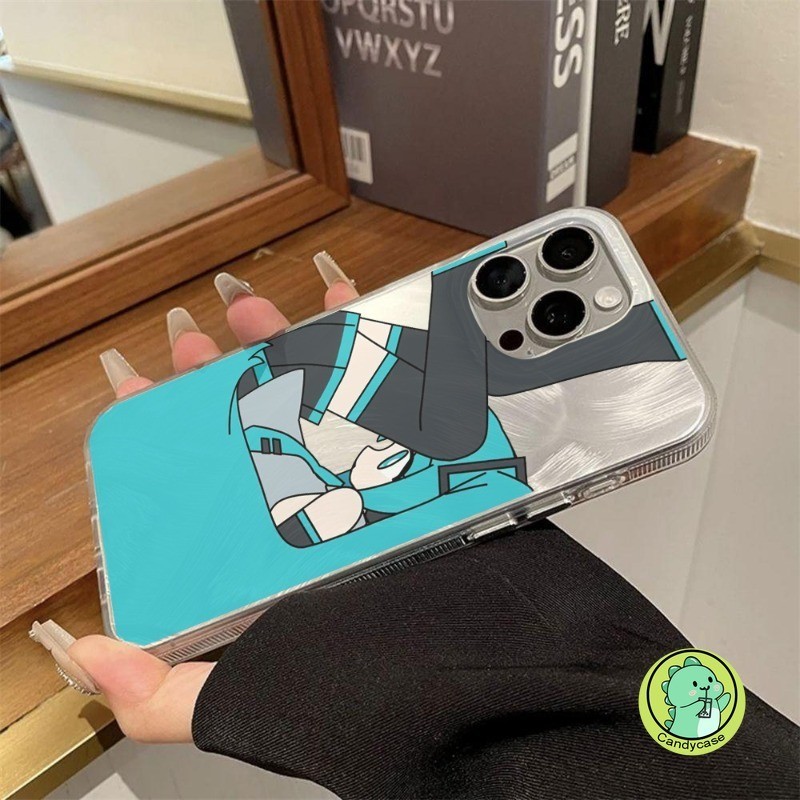 Vỏ Camlet Hatsune Miku Shine Cho Xiaomi Redmi K70 K60 K50 K40 Pro K70E K40S Note 13 12 11 10 Pro Plus 5G Vỏ Điện Thoại IMD Cứng Sang Trọng Anime Dễ Thương