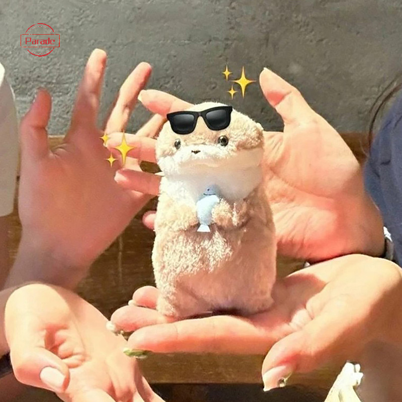 Diễu Hành Dễ Thương Otters Cầm Cá Sang Trọng Móc Khóa Nhẹ Mặt Dây Chuyền Đạo Cụ Cho Túi Đi Học Ví Chìa Khóa VN