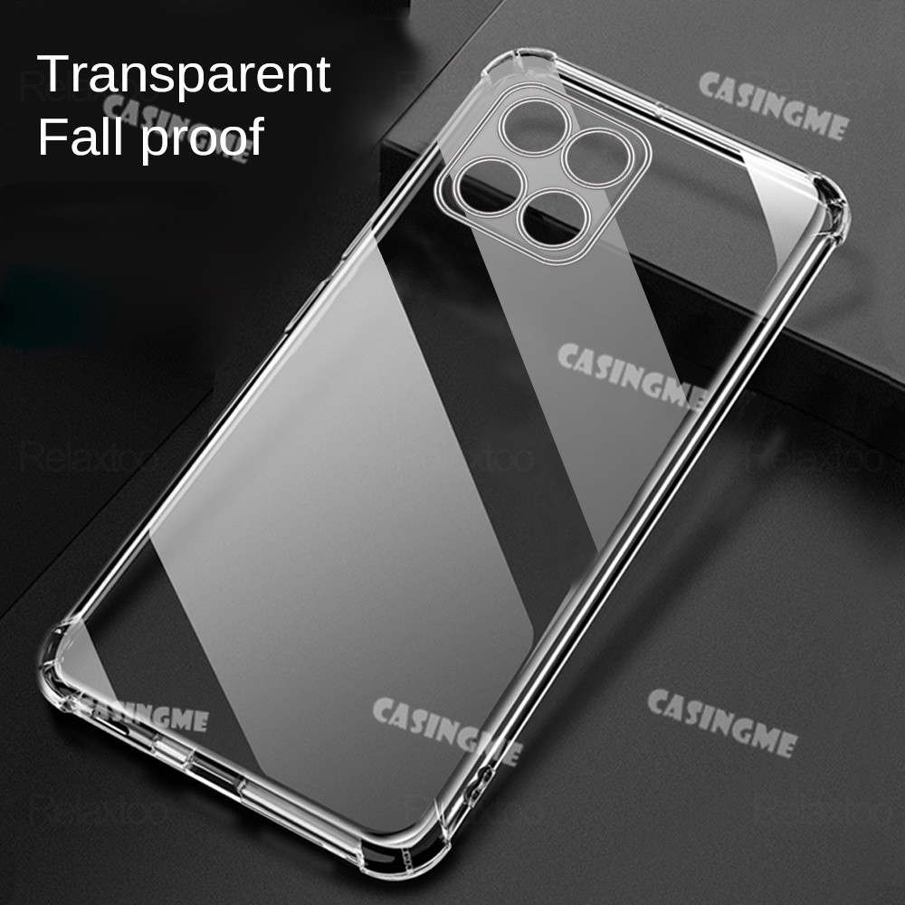 Honor 400 Smart 5G X7d 2025 Túi Khí Trong Suốt Ốp lưng Honor X7d 400 Honor400 Smart Pro Lite 400Smart HonorX7d 4G 5G Vỏ Bảo Vệ Ống Kính Chống Sốc Silicon Ốp Lưng Chống Sốc