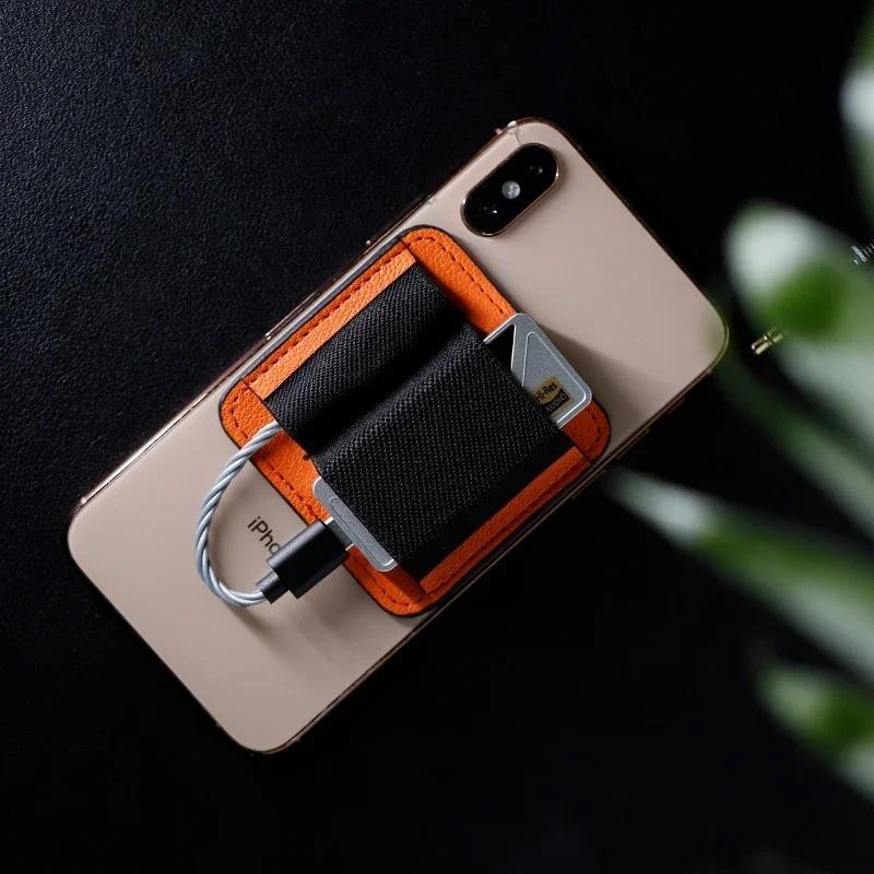 Shanling USB Dongles DAC AMP Túi có dây thun từ tính cho UA4 UA3 UA2 UA1 với điện thoại Android