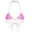 OXXGGKAO Sang Trọng Magenta Kim Cương Giả Đính Cổ Treo Camisole Với Full Kim Cương Giả Chi Tiết Dự Tiệc Lấp Lánh Cho L