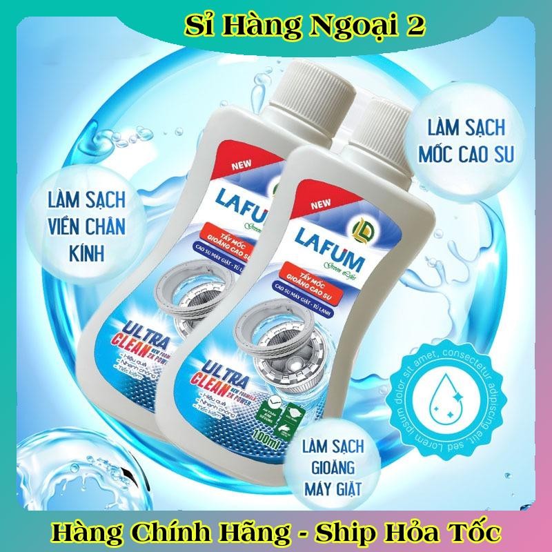 Tẩy mốc gioăng cao su LAFUM loại bỏ nấm mốc trên bề mặt cao su máy giặt tủ lạnh, silicon, nhựa, nền gạch, viền chân kí