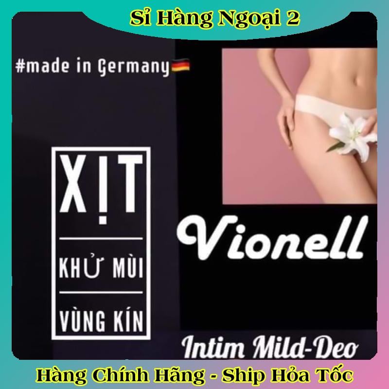 XỊT KHỬ MÙI VÀ KHÁNG KHUẨN VÙNG ÂM ĐẠO VIONELL INTIM CỦA ĐỨC -DATE MỚI NHẤT