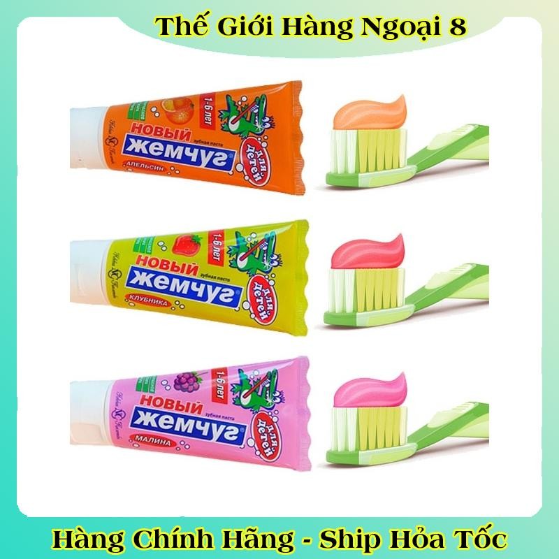 [DATE MỚI NHẤT] Kem đánh răng cho bé Nga Nevcos từ 1-6 tuổi