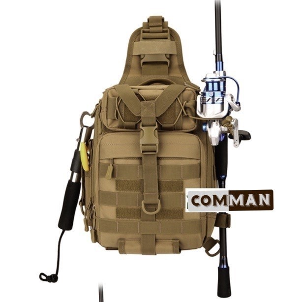 Túi_balo đeo chéo chiến thuật COMMAN_Fishing Backpack Tackle Storage Bag